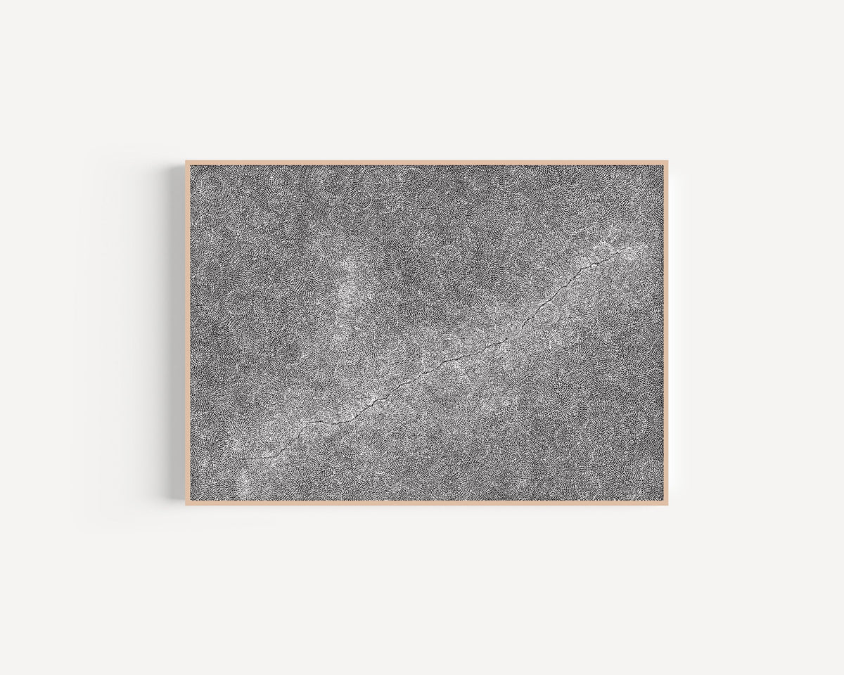 William King Jungala | 'Earth Cycles, 2007' | Fine Art Print