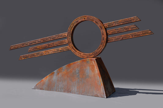 'Language of Our Land II' | 169x330x41cm