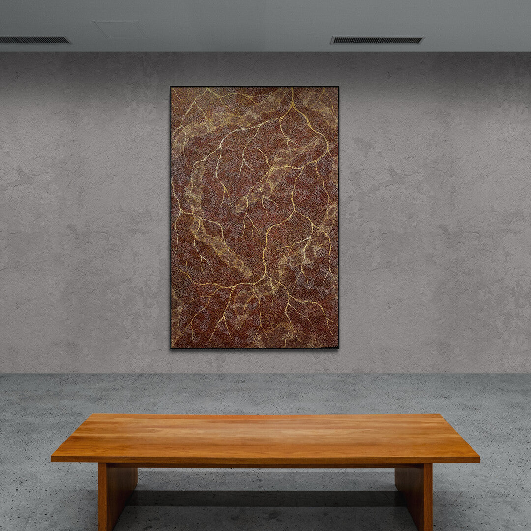 'Ancestors-Dry Lake Eyre' | 120x200cm