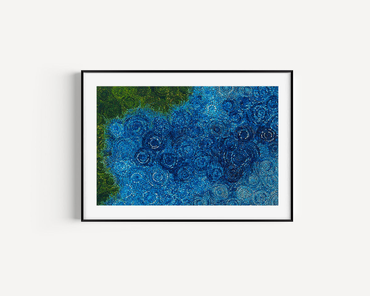William King Jungala | 'Earth Cycles, 2005' | Fine Art Print
