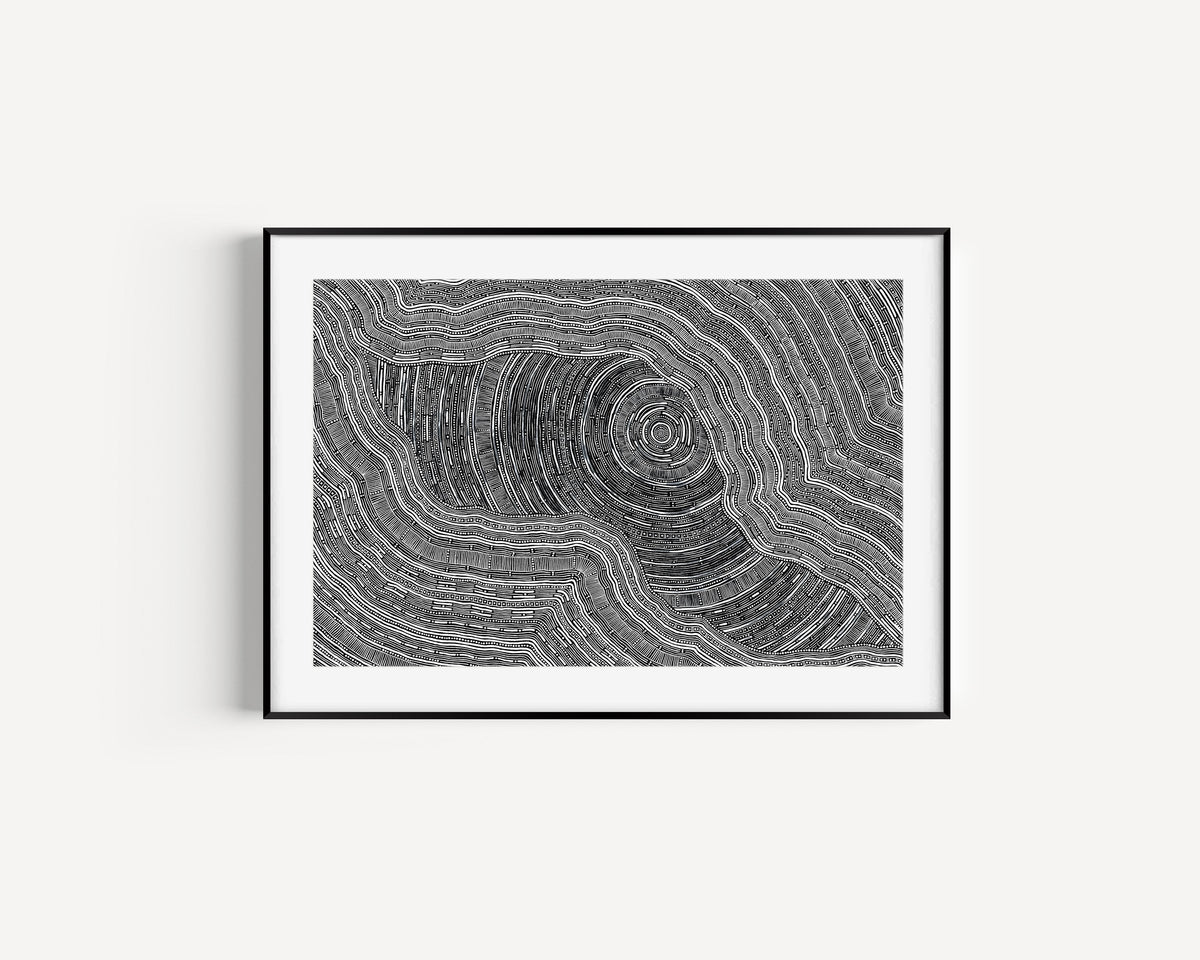 Sarrita King | 'Language Of The Earth, 2024' | Fine Art Print