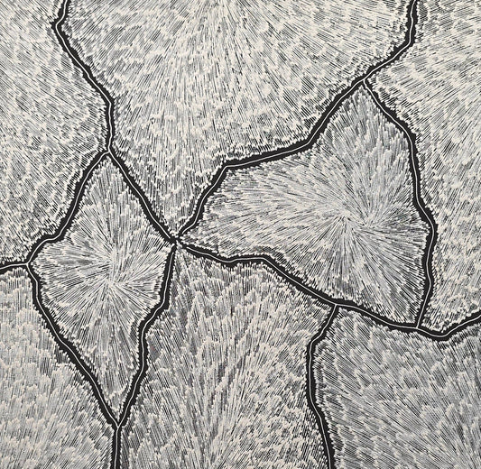 'Lightning' | 50x50cm