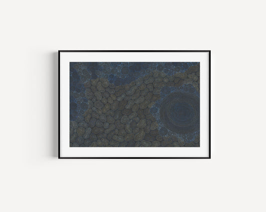 'Waterhole - Wet Season, 2023' | Fine Art Print