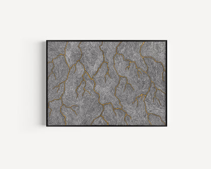 Sarrita King | 'Lightning, 2007' | Canvas Print