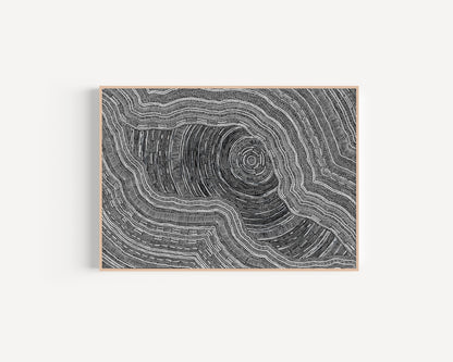 Sarrita King | 'Language Of The Earth, 2024' | Canvas Print