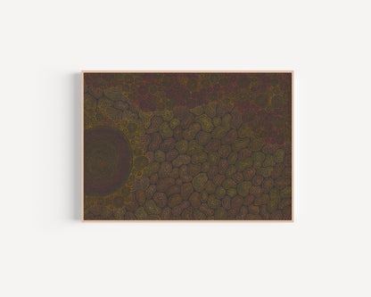 Sarrita King | 'Waterhole - Dry Season, 2023' | Fine Art Print