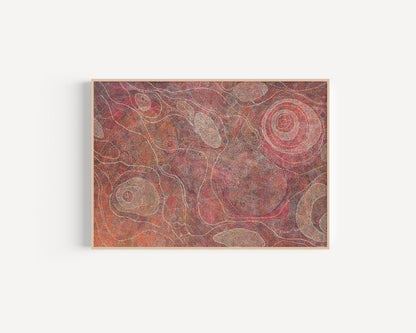 Sarrita King | Movement of the Earth, 2025' | Canvas Print