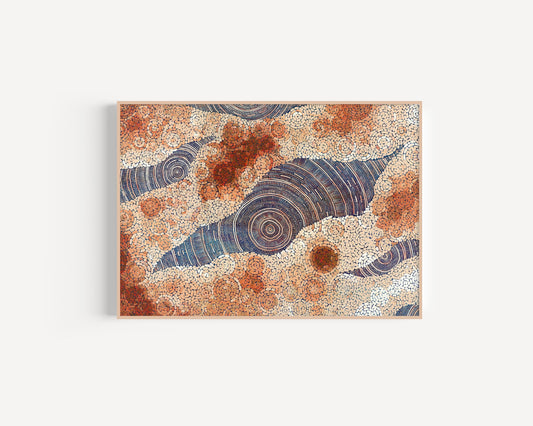 Sarrita & Tarisse King | 'My Country's Story, 2024'  | Canvas Print