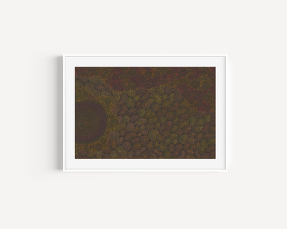 'Waterhole - Dry Season, 2023' | Fine Art Print