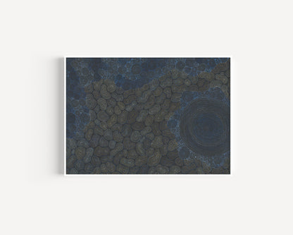 Sarrita King | 'Waterhole - Wet Season' | 2023 | Fine Art Print