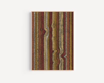 William King Jungala | 'Movement of the Earth' | 2005 | Fine Art Print