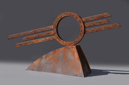 'Language of Our Land II' | 169x330x41cm