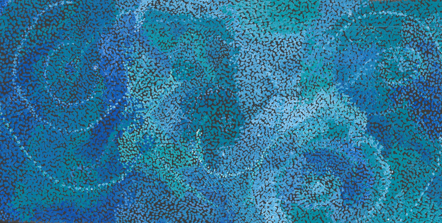 Sarrita King | 'Ngurra, 2020' | 30x60cm