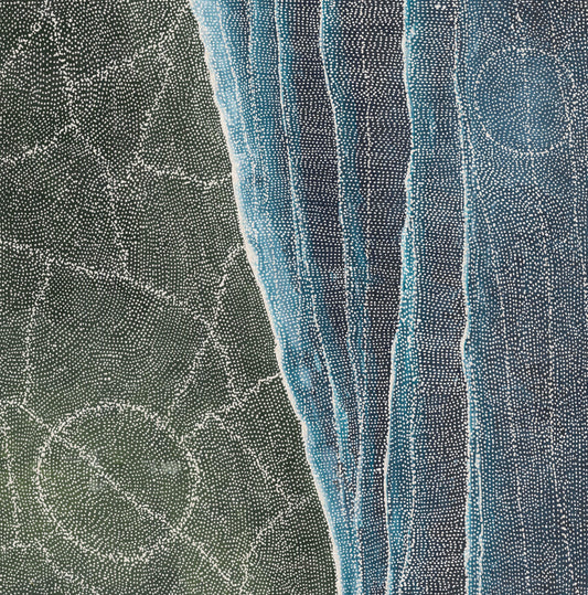 Sarrita King | 'Earth Elements, 2024' | 60x60cm