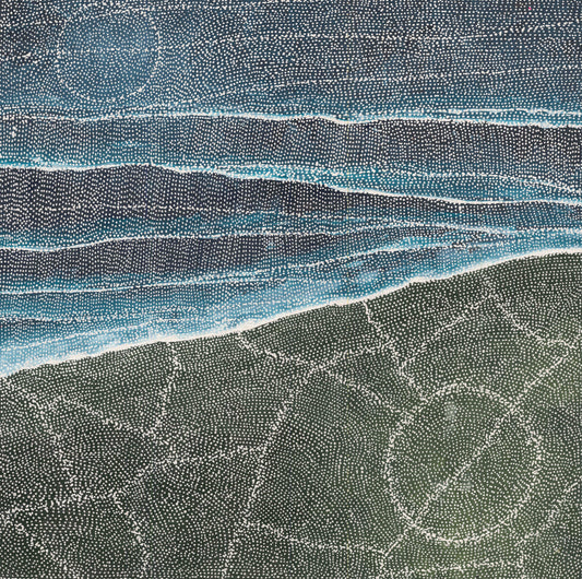 Sarrita King | 'Earth Elements, 2024' | 60x60cm