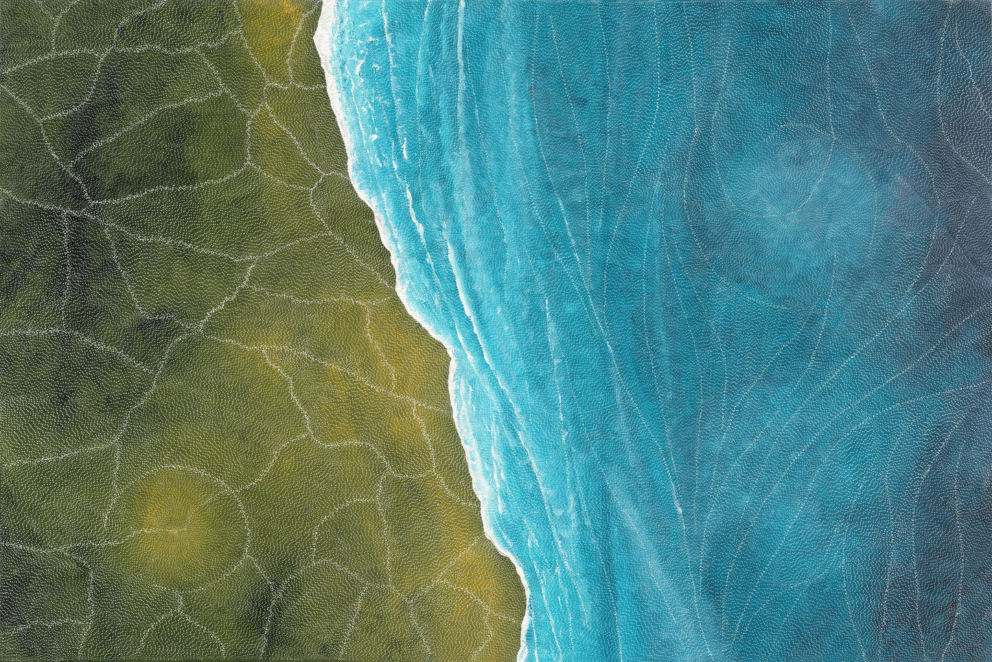 Sarrita King | 'Earth Elements, 2023' | Canvas Print