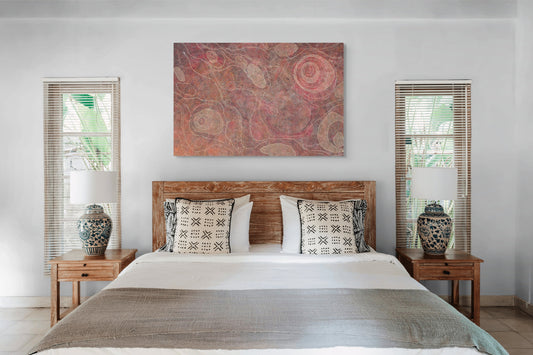 Sarrita King | Movement of the Earth, 2025' | Canvas Print