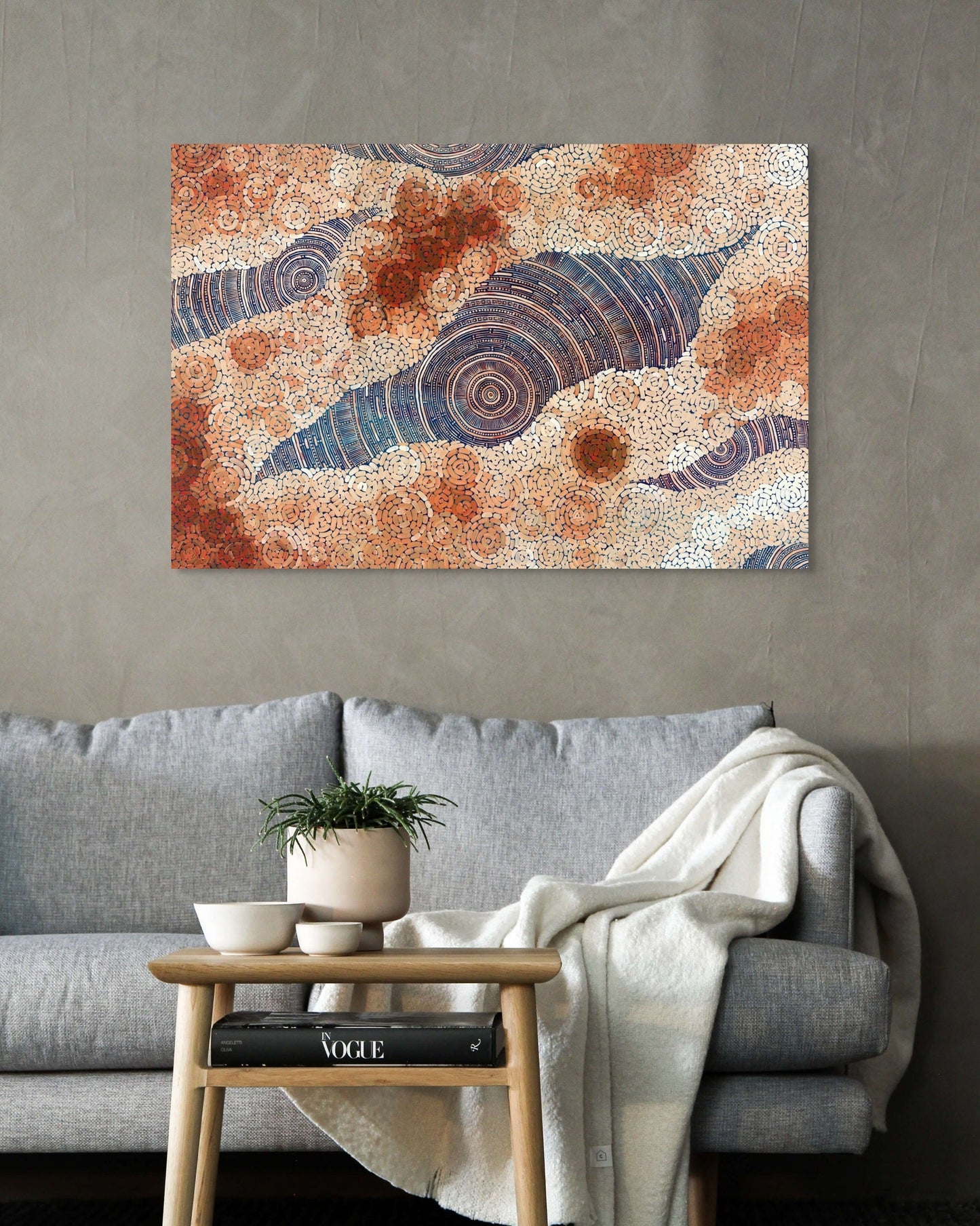 Sarrita & Tarisse King | 'My Country's Story, 2024'  | Canvas Print