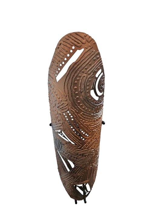 'Language of the Earth' Coolamon | 60x17x7cm