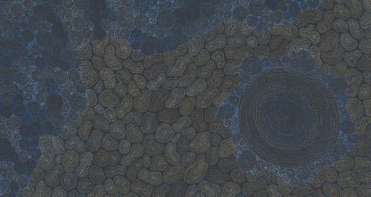 Sarrita King | 'Waterhole - Wet Season, 2023' | Canvas Print