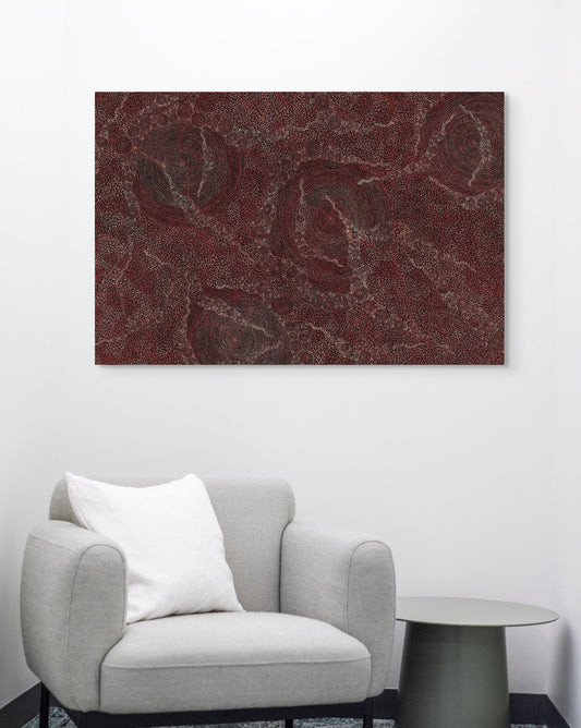 Sarrita King | 'Ancestors, 2023' | Canvas Print