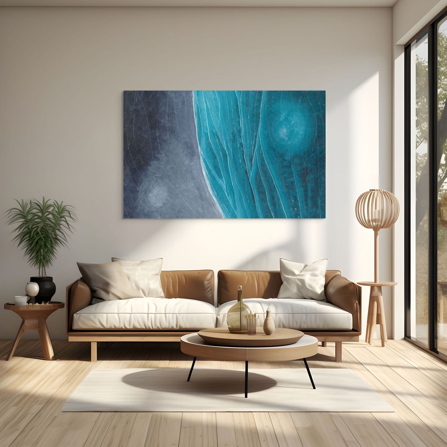 Sarrita King | 'Earth Elements, 2025' | Canvas Print