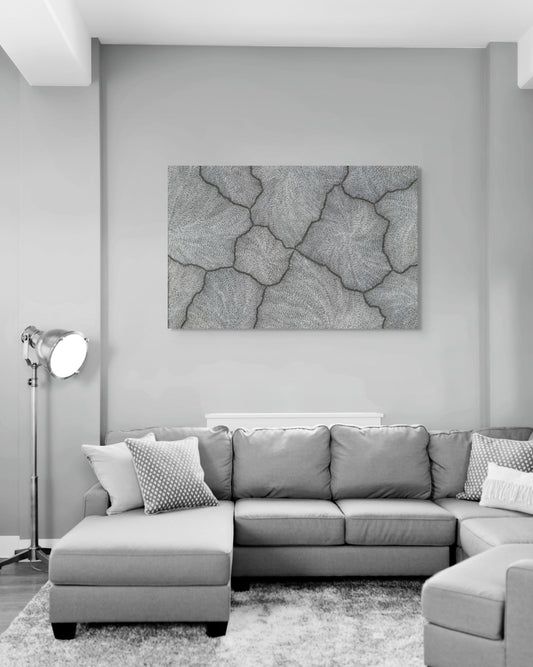 Sarrita King | 'Lightning, 2023' | Canvas Print