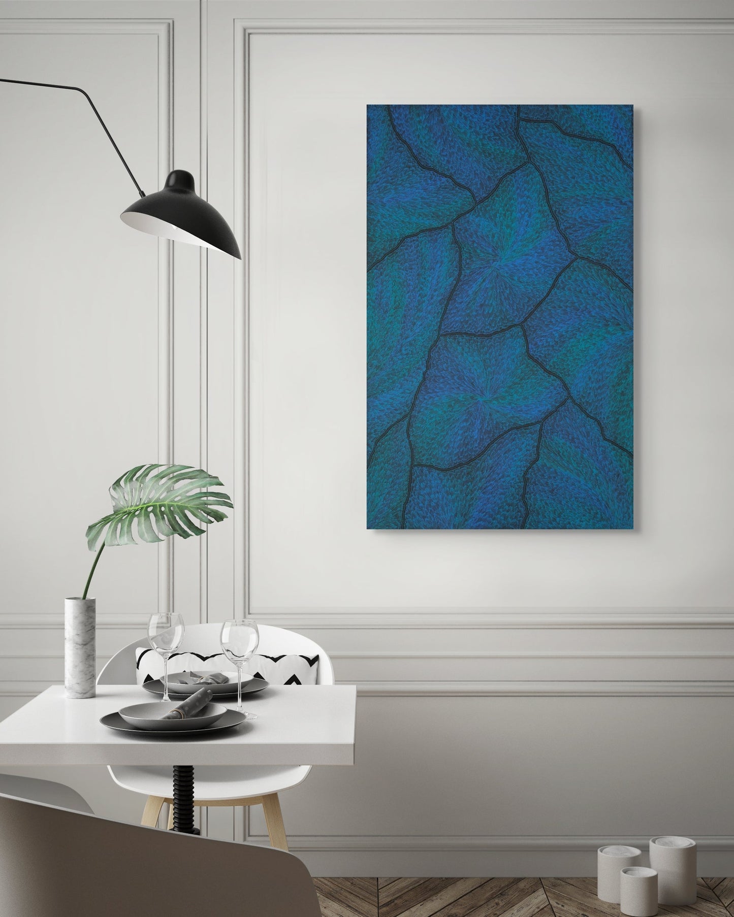 Sarrita King | 'Lightning, 2025' | Canvas Print